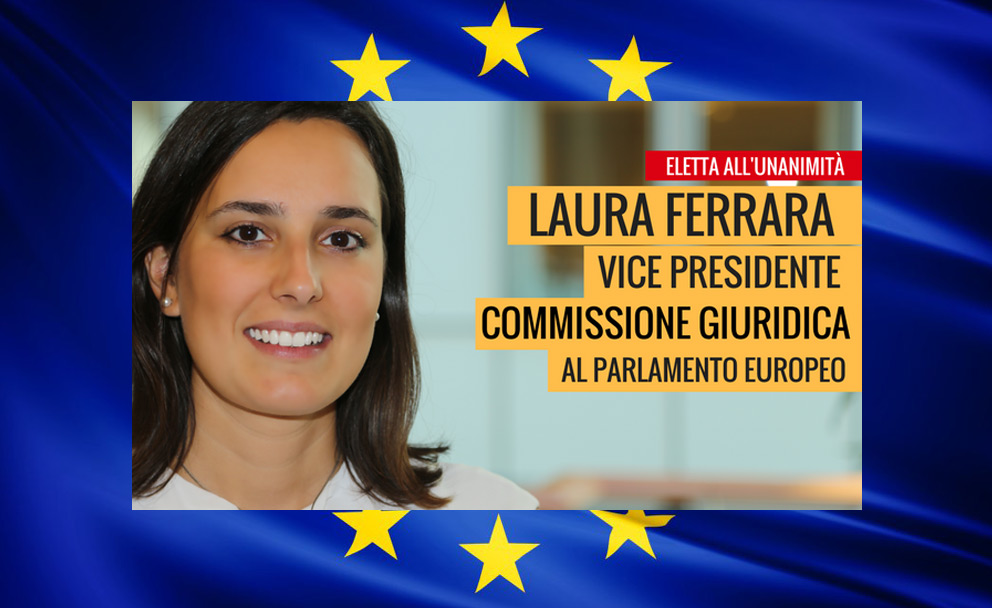 Laura Ferrara - Vice Presidente Commissione Giuridica al Parlamento Europeo
