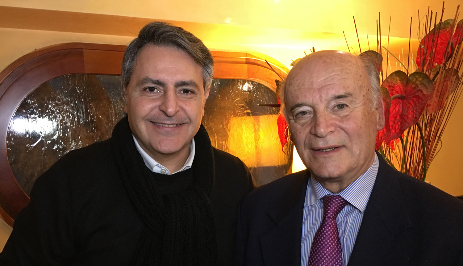 Fabio Gallo (Movimento NOI) e Giovanni Palladino (Servire l'Italia)