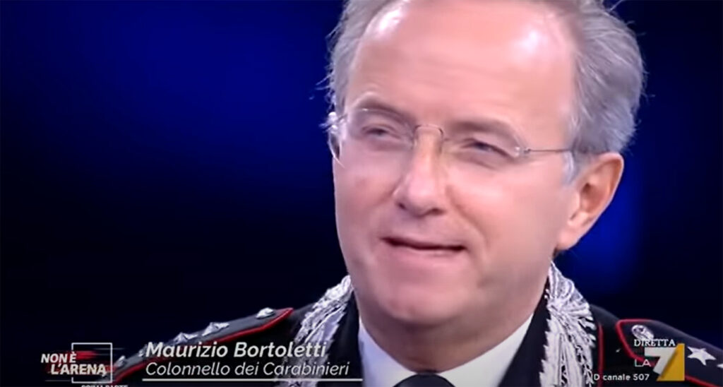 Il Colonnello dei Carabinieri Maurizio Bortoletti, Movimento NOI