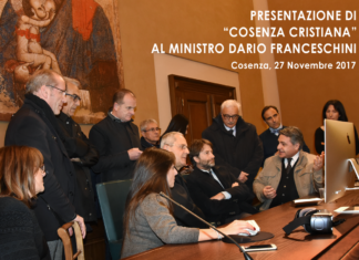 Movimento NOI: il Ministro ha accolto le nostre istanze per Cosenza Storica. Cosenza Cristiana - presentazione al Ministro Dario Franceschini