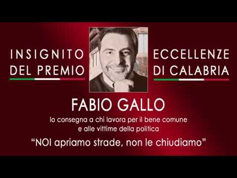 Fabio Gallo insignito del Premio “Eccellenze di Calabria 2018”