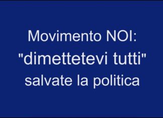 Movimento NOI richiede dimissione di tutti i Politici Cattolici dal Comune di Cosenza
