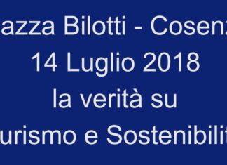 Piazza Bilotti – Cosenza: verità su turismo e sostenibilità