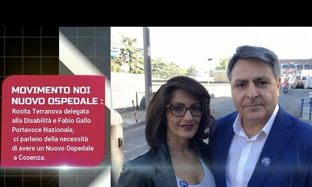 Movimento NOI: parliamo della Politica e del nuovo ospedale. Insomma, parliamo del Bene Comune.