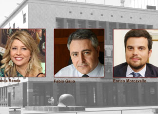 Movimento NOI ai Consiglieri Rende e Morcavallo: dimettetevi per salvare Cosenza Da sx: Bianca Rende, Fabio Gallo, Enrico Morcavallo