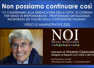 Intervento di Vincenzo Capocasale Delegato Rapporti con il Clero e alla Famiglia