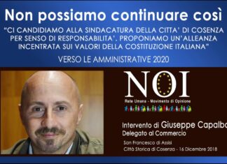 Giuseppe Capalbo Delegato al Commercio