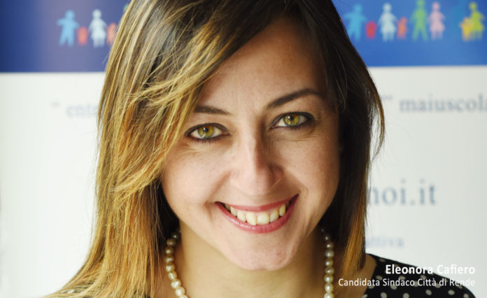 Eleonora Cafiero - Candidata a Sindaco della Città di Rende
