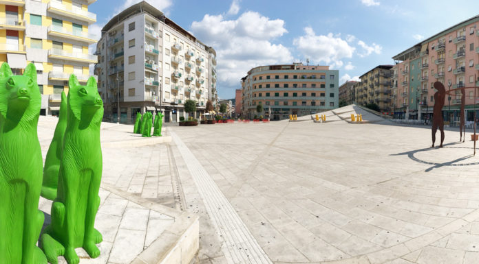 Movimento NOI verso “forestazione delle Città”. La Cosenza di cemento docet Piazza Bilotti di Cosenza-la Grande piazza di cemento