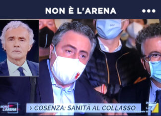 Fabio Gallo a Massimo Giletti da Cosenza: ci dica Mario Draghi se la Calabria interessa al Governo.
