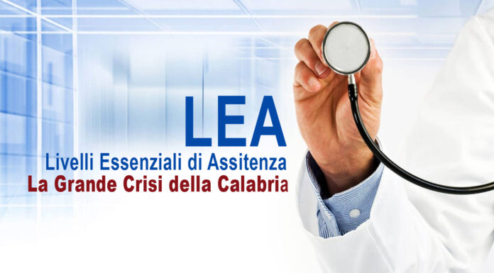 Sanità Calabria, “NOI”: i LEA ai minimi storici. Grave lesione dei diritti umani Lea livelli essenziali di assistenza