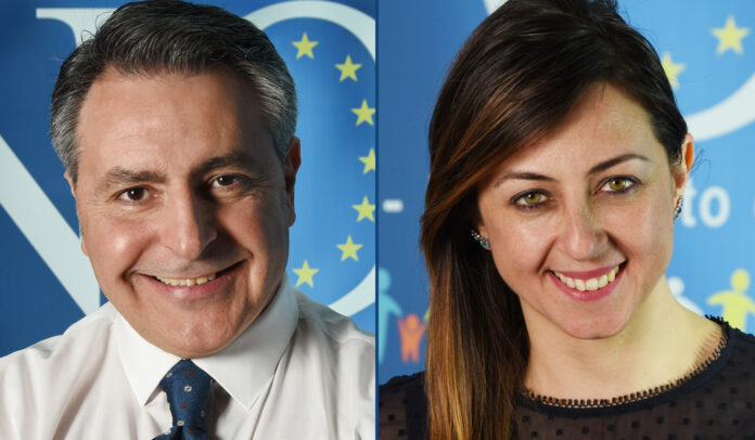 Fabio Gallo ed Eleonora Cafiero Movimento Civico NOI