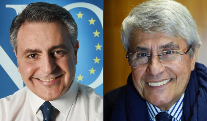 Da Sx: Fabio Gallo e Vincenzo Capocasale - Movimento civico NOI