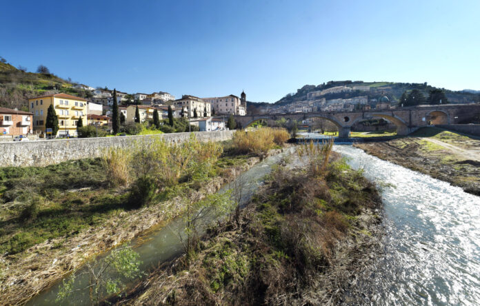 I fiumi Crati e Busento a Cosenza