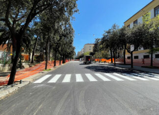 A Cosenza si riapre Via Misasi. Movimento NOI: programma rispettato Via Riccardo Misasi - riapertura del tratto stradale