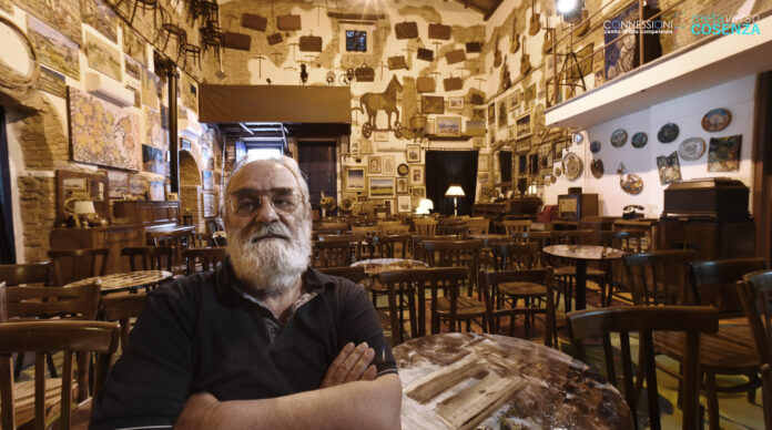 Il Regista Eduardo Tarsia nella sua Officina delle ARti nel cuore della Città Storica di Cosenza