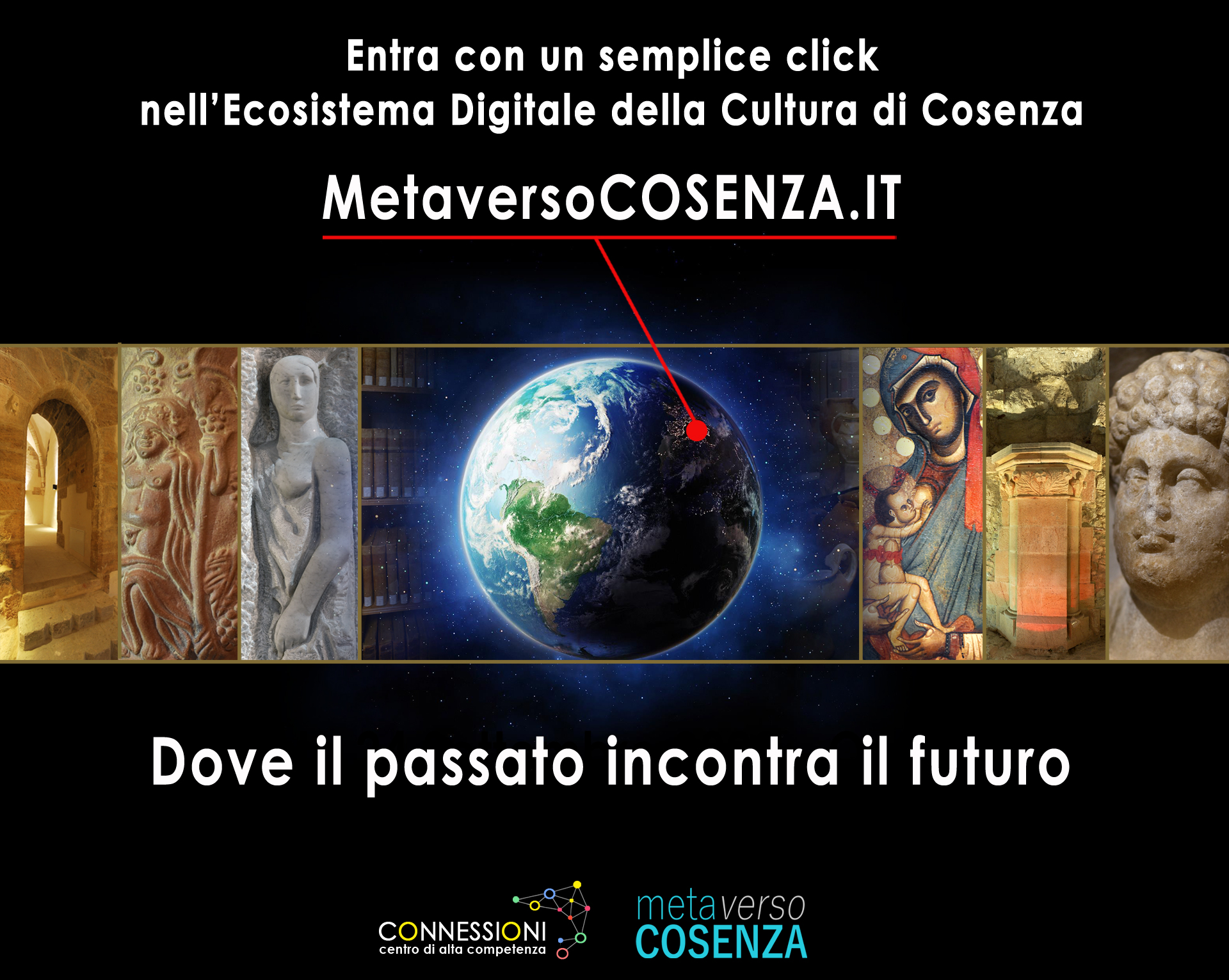 L'Ecosistema Digitale della Cultura della Città di Cosenza - MetaversoCOSENZA.IT - ideato e realizzato da Fabio Gallo