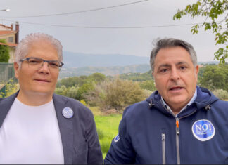 Cerisano, Contrade abbandonate e fogne esuberanti. Cittadini e Movimento NOI sul posto