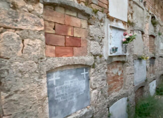 Cerisano, Roberto Perri: NOI chiede dignità per tutti i Defunti. Ripristinare subito la parte antica. Bare a vista. cimitero di Cerisano